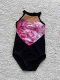 Pink heart leotard child size 8
